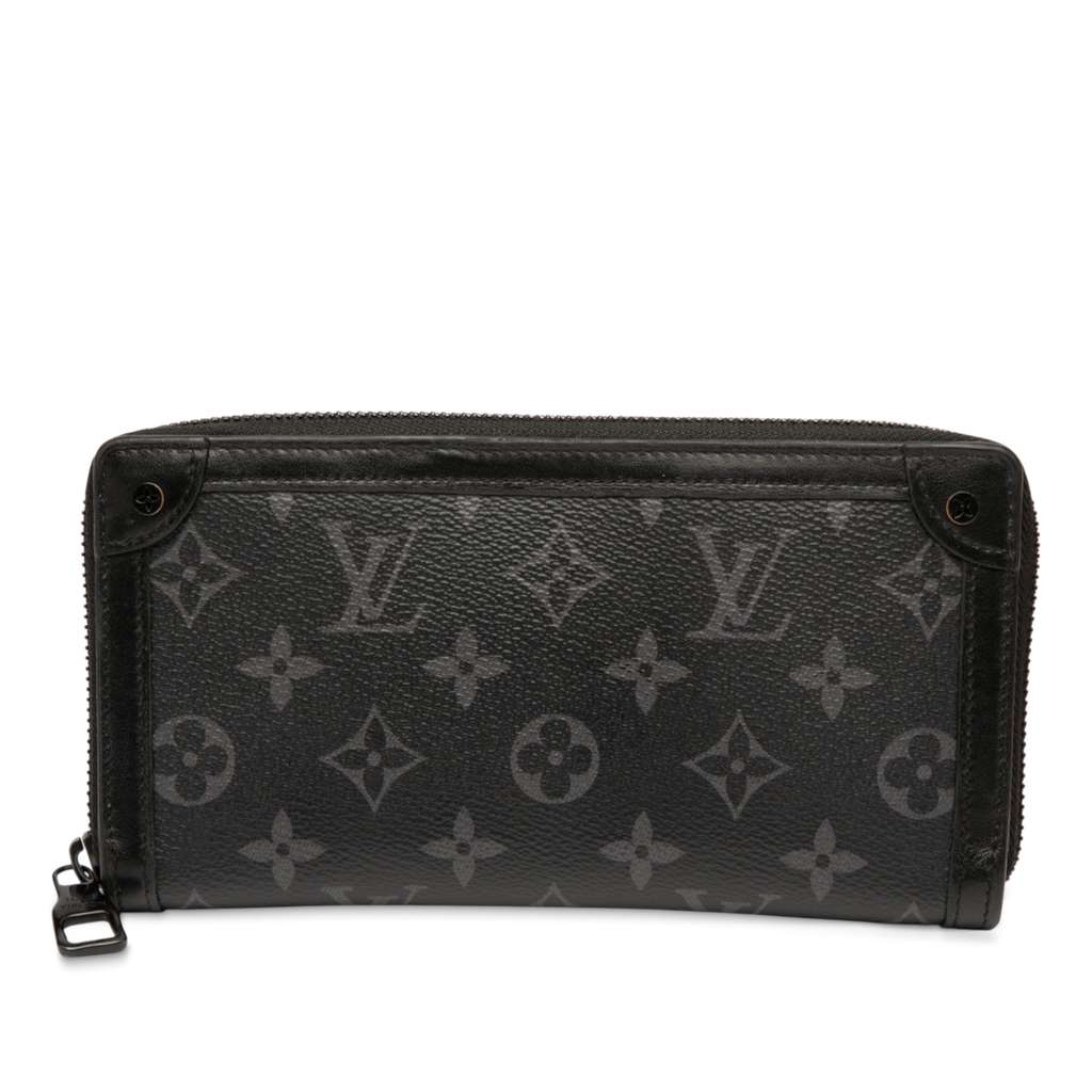 Louis Vuitton Monogram Eclipse Trunk Zippy Wallet
