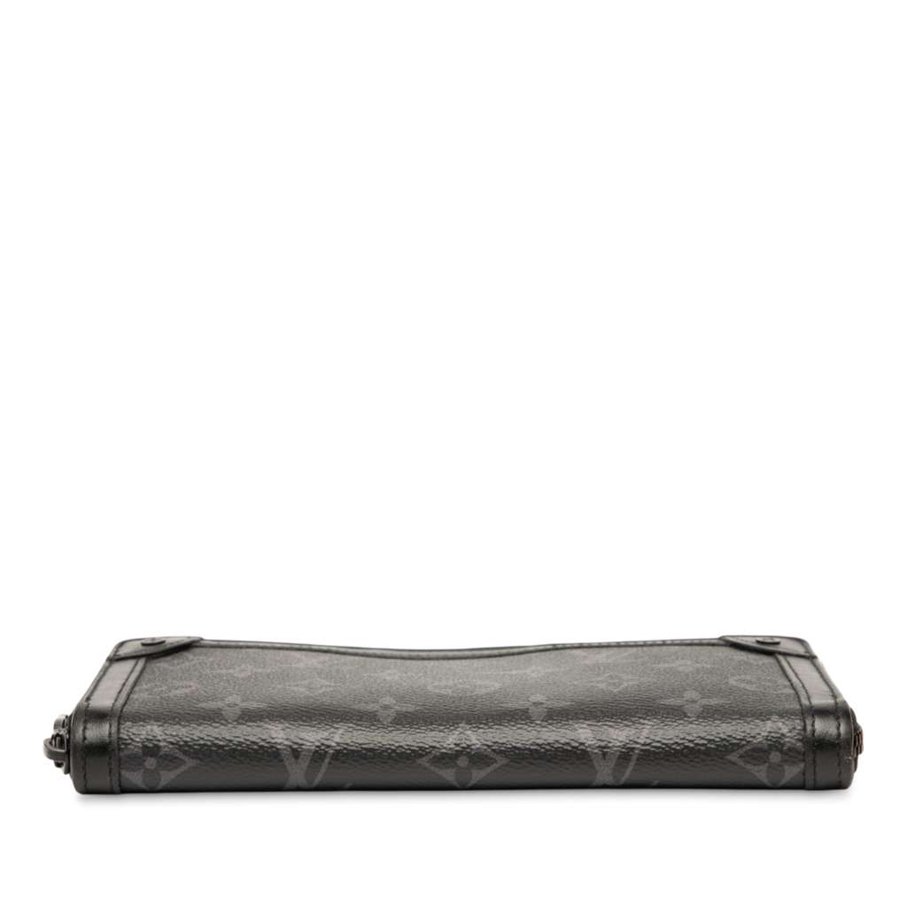 Louis Vuitton Monogram Eclipse Trunk Zippy Wallet - Image 6