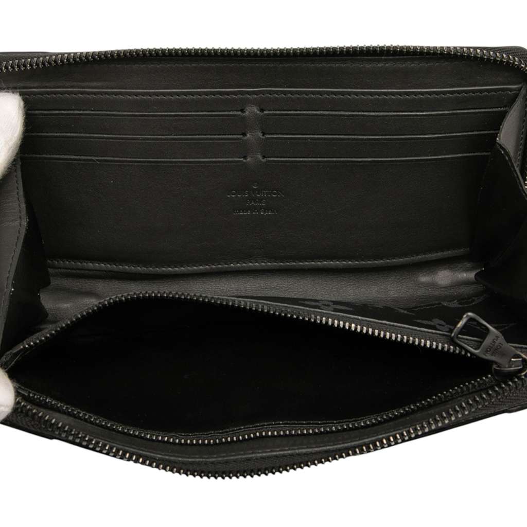 Louis Vuitton Monogram Eclipse Trunk Zippy Wallet - 4