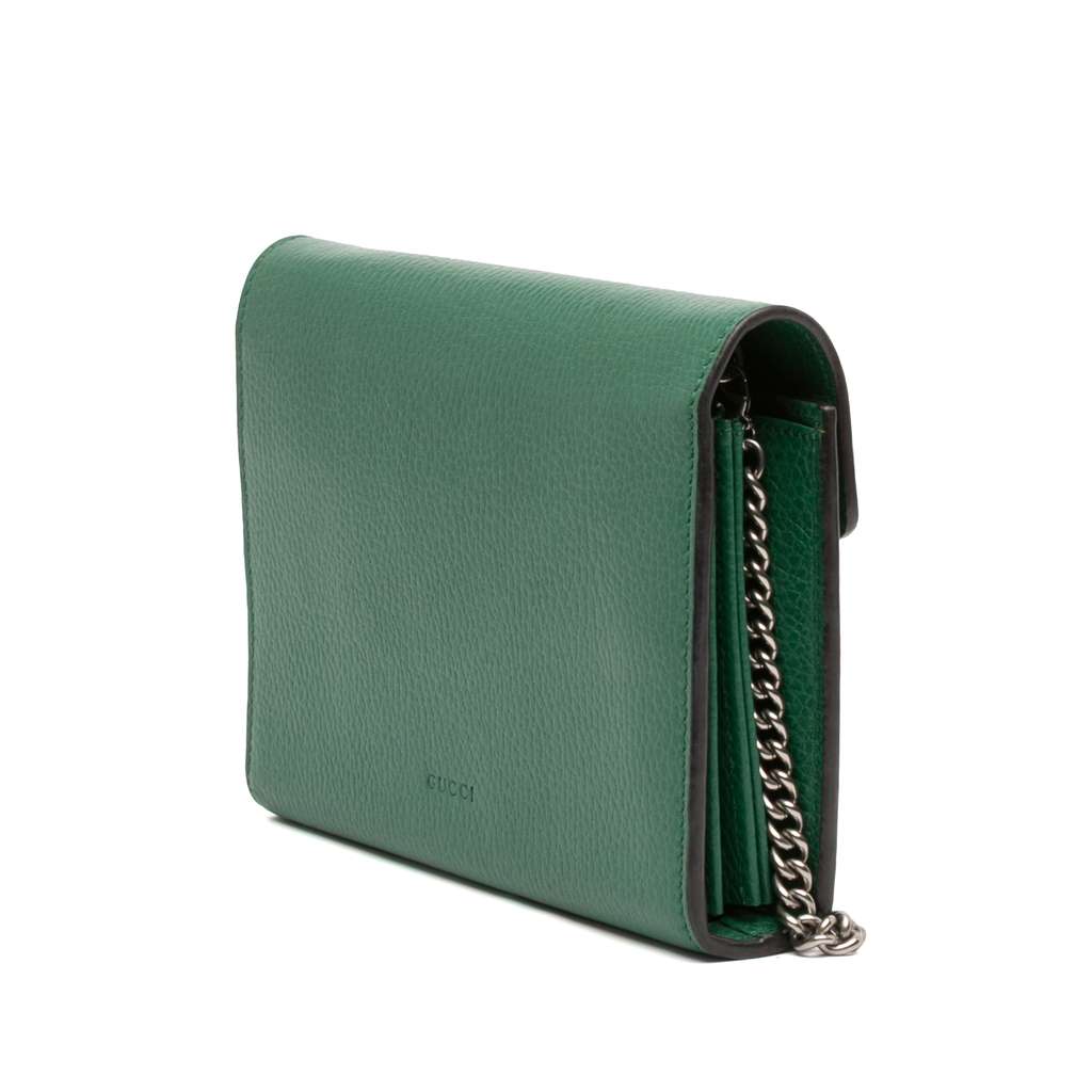 Gucci Leather Dionysus Wallet on Chain - Back view