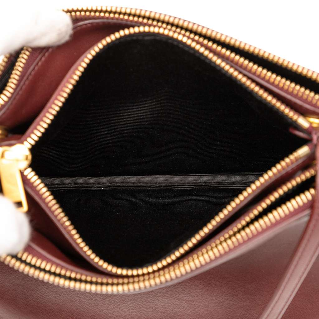 Celine Small Lambskin Trio Crossbody - 4