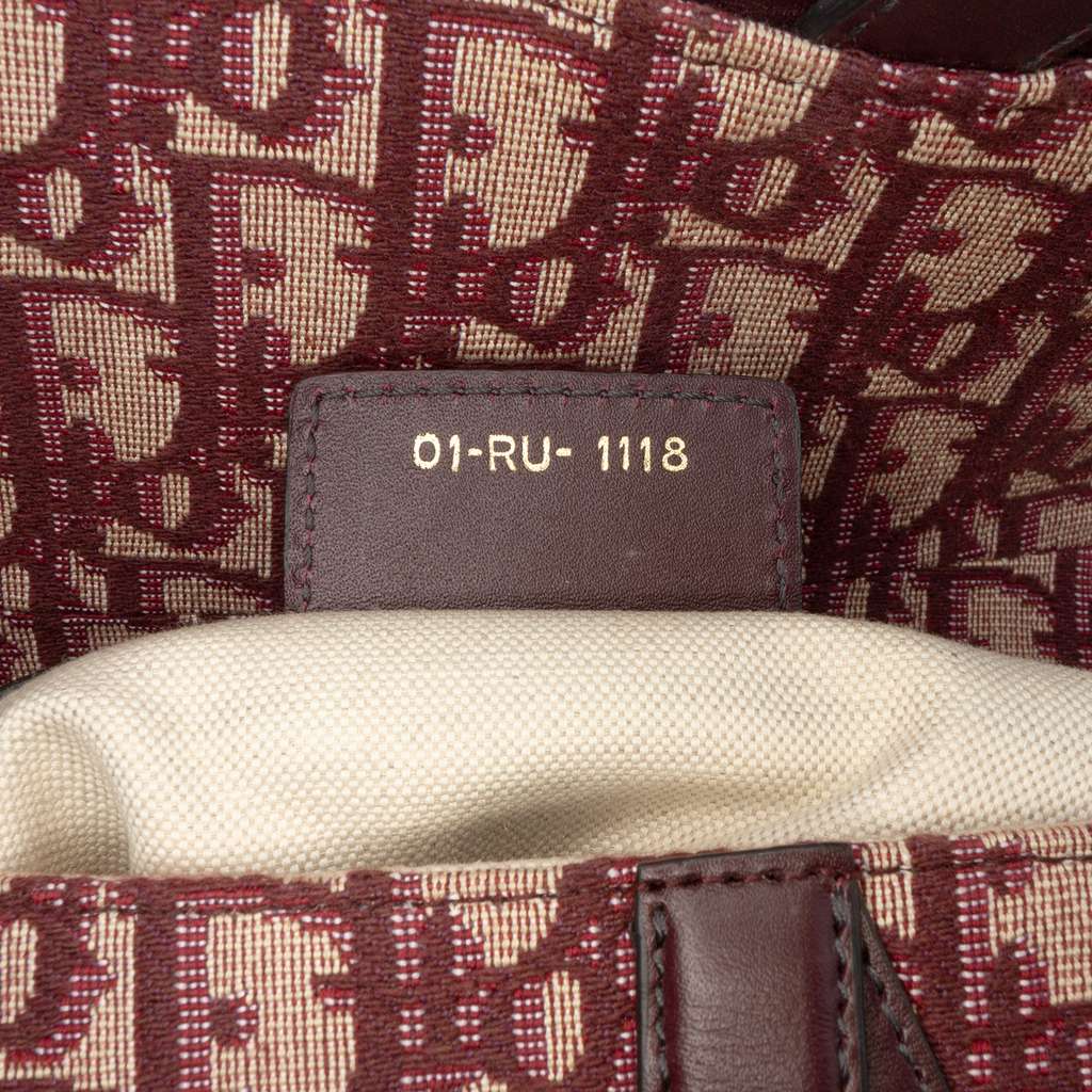 Dior Oblique Canvas Saddle Bag - Detail 1