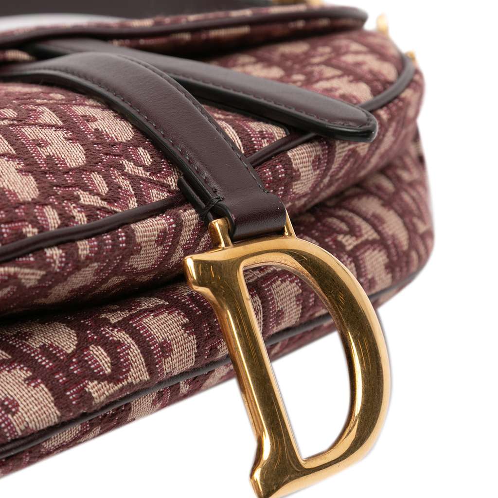 Dior Oblique Canvas Saddle Bag - Detail 2