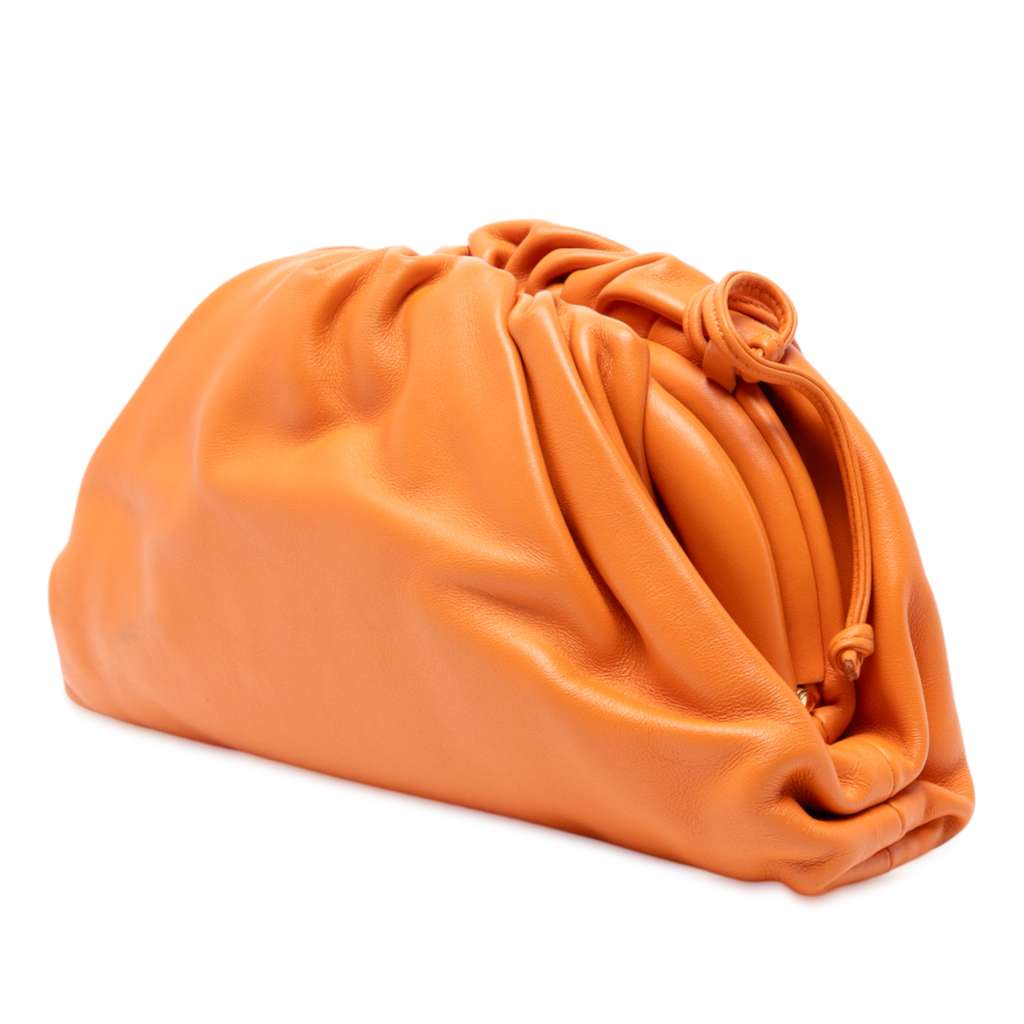 Bottega Veneta Lambskin The Mini Pouch Crossbody - Back view