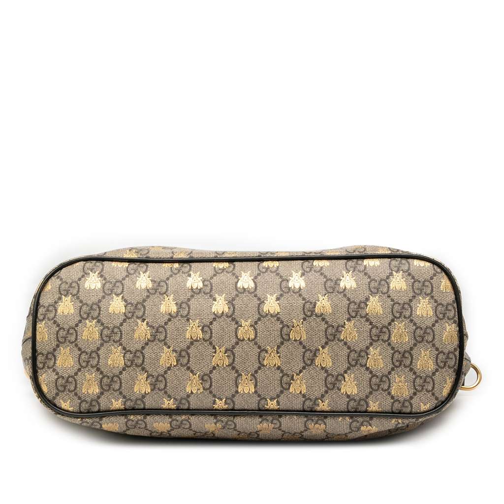 Gucci Small GG Supreme Bees Soft Tote - Image 6