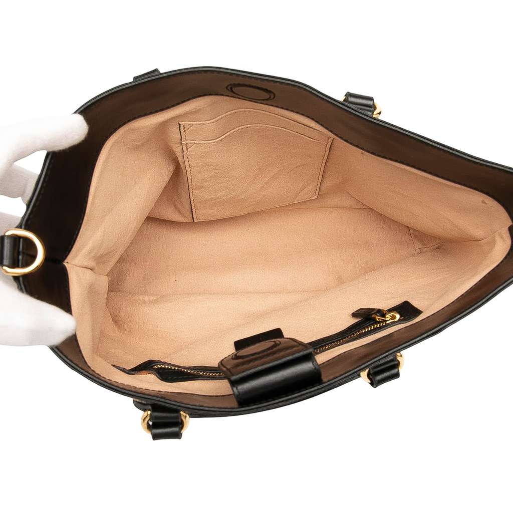 Gucci Small GG Supreme Bees Soft Tote - Detail 1