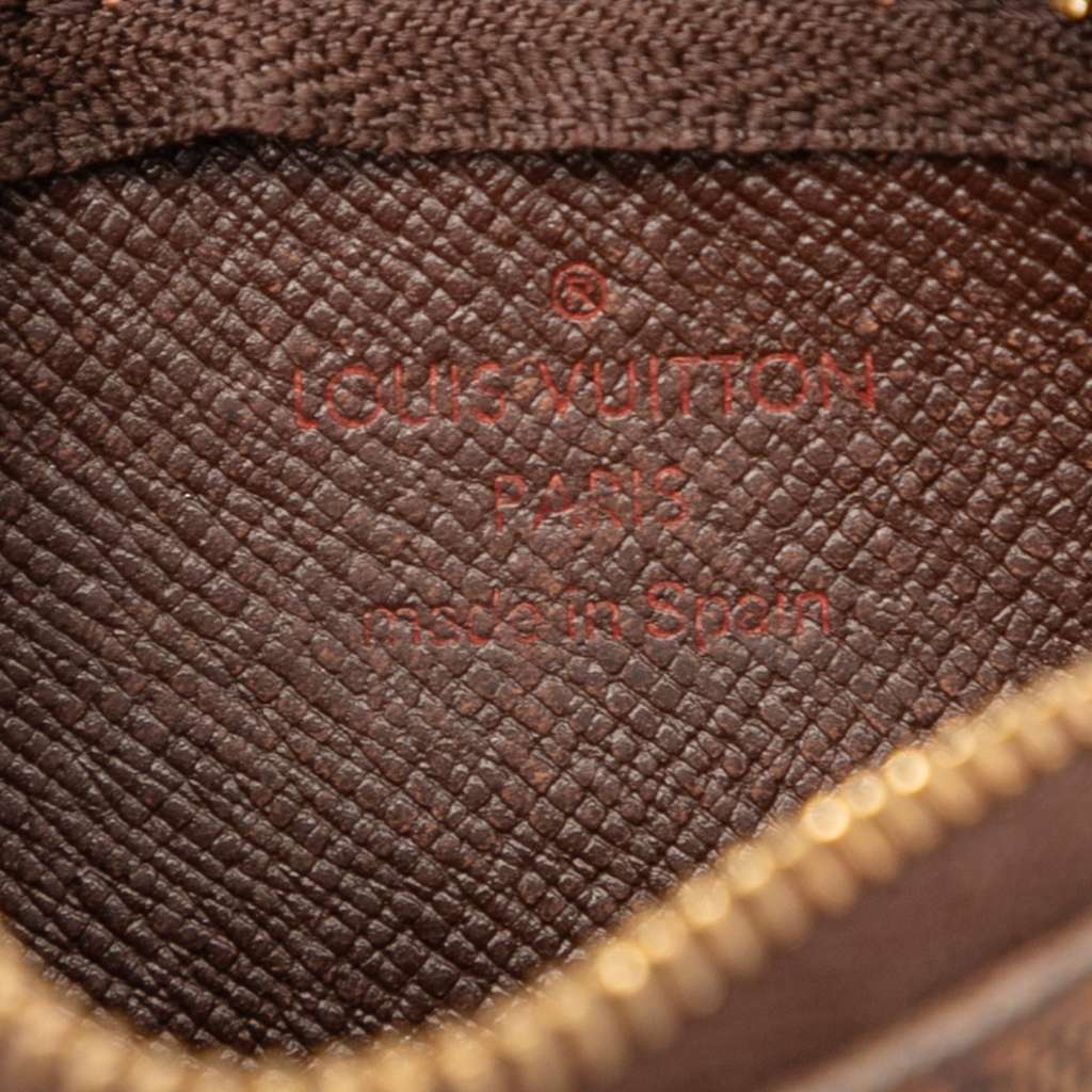 Louis Vuitton Damier Ebene Key Pouch - Side view