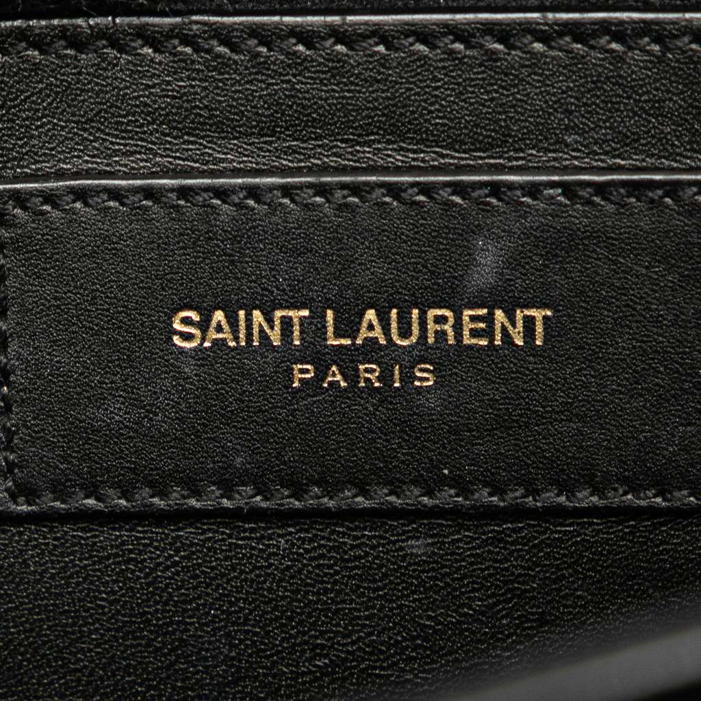 Saint Laurent Small Leather Monogram Kate Tassel Crossbody - Side view