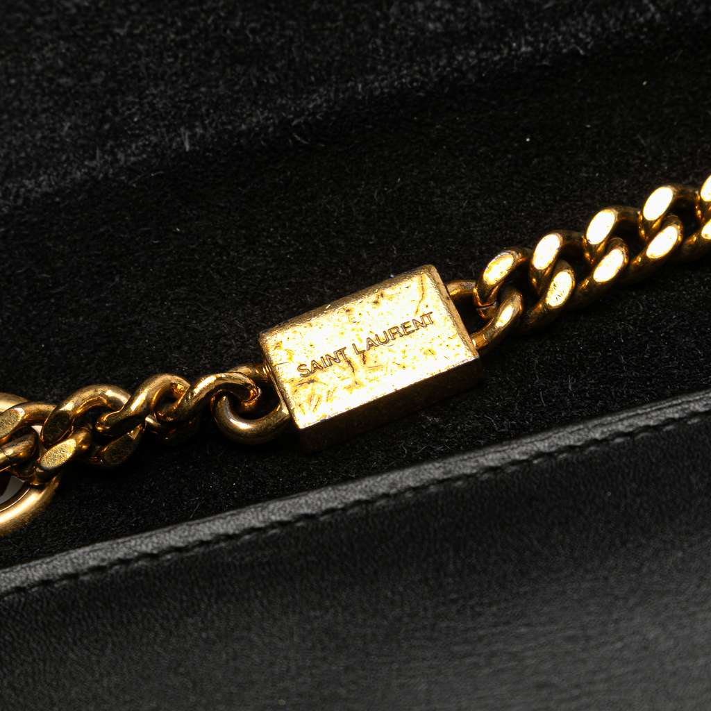 Saint Laurent Small Leather Monogram Kate Tassel Crossbody - Detail 2