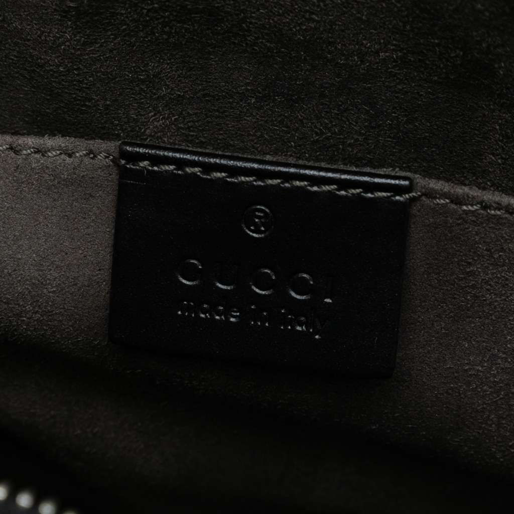 Gucci Guccissima Web Clutch - Side view