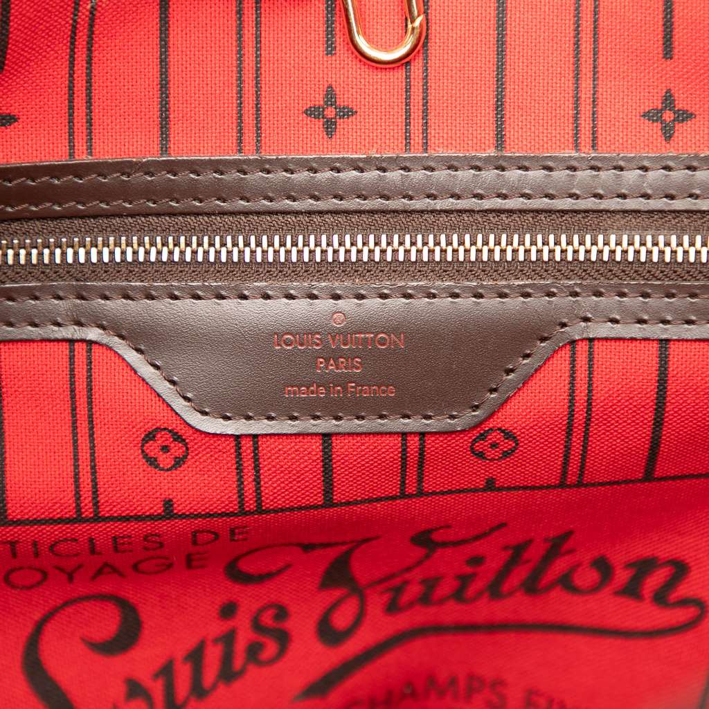 Louis Vuitton Damier Ebene Neverfull MM - 5