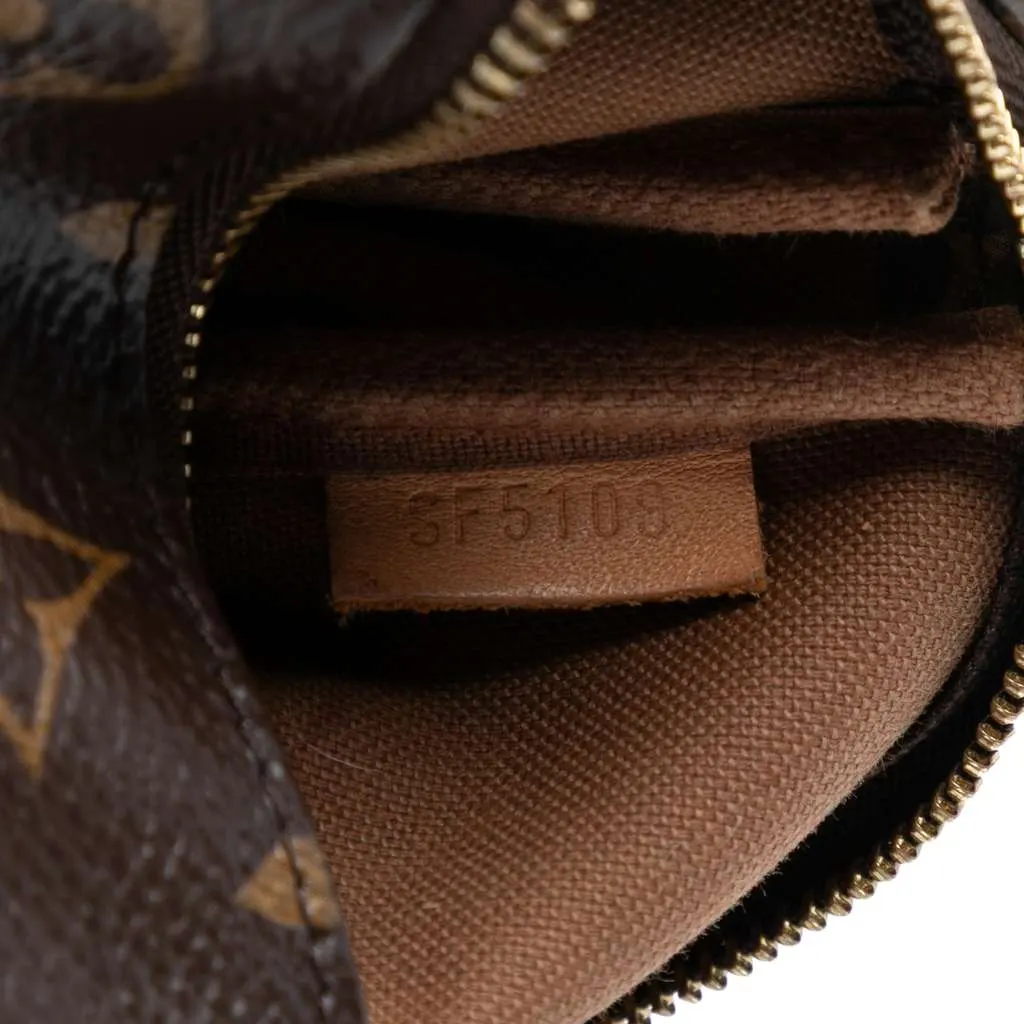 Louis Vuitton Monogram Mini Pochette Accessoires Brown Good - Box View