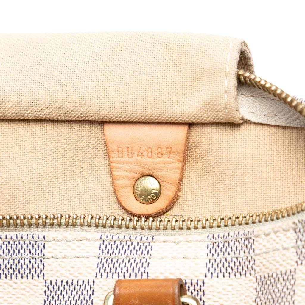 Louis Vuitton Damier Azur Speedy 30 - Side view