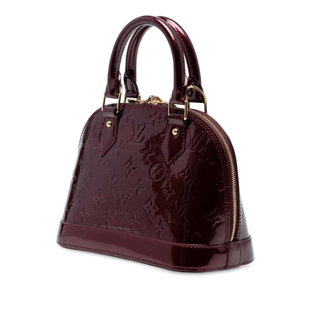 Louis Vuitton Monogram Vernis Alma BB - Back view