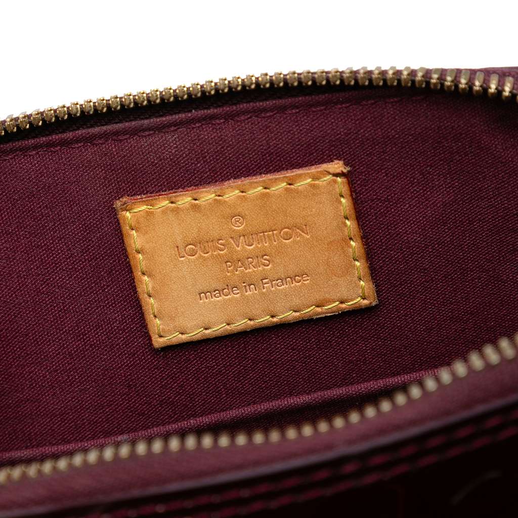 Louis Vuitton Monogram Vernis Alma BB - Side view