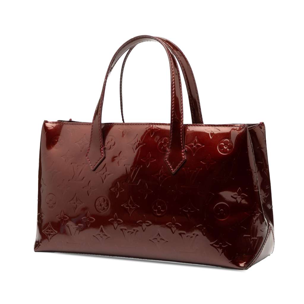 Louis Vuitton Monogram Vernis Wilshire PM - Back view