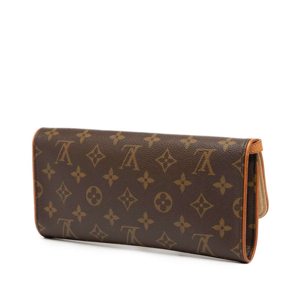 Louis Vuitton Monogram Pochette Twin GM - Back view
