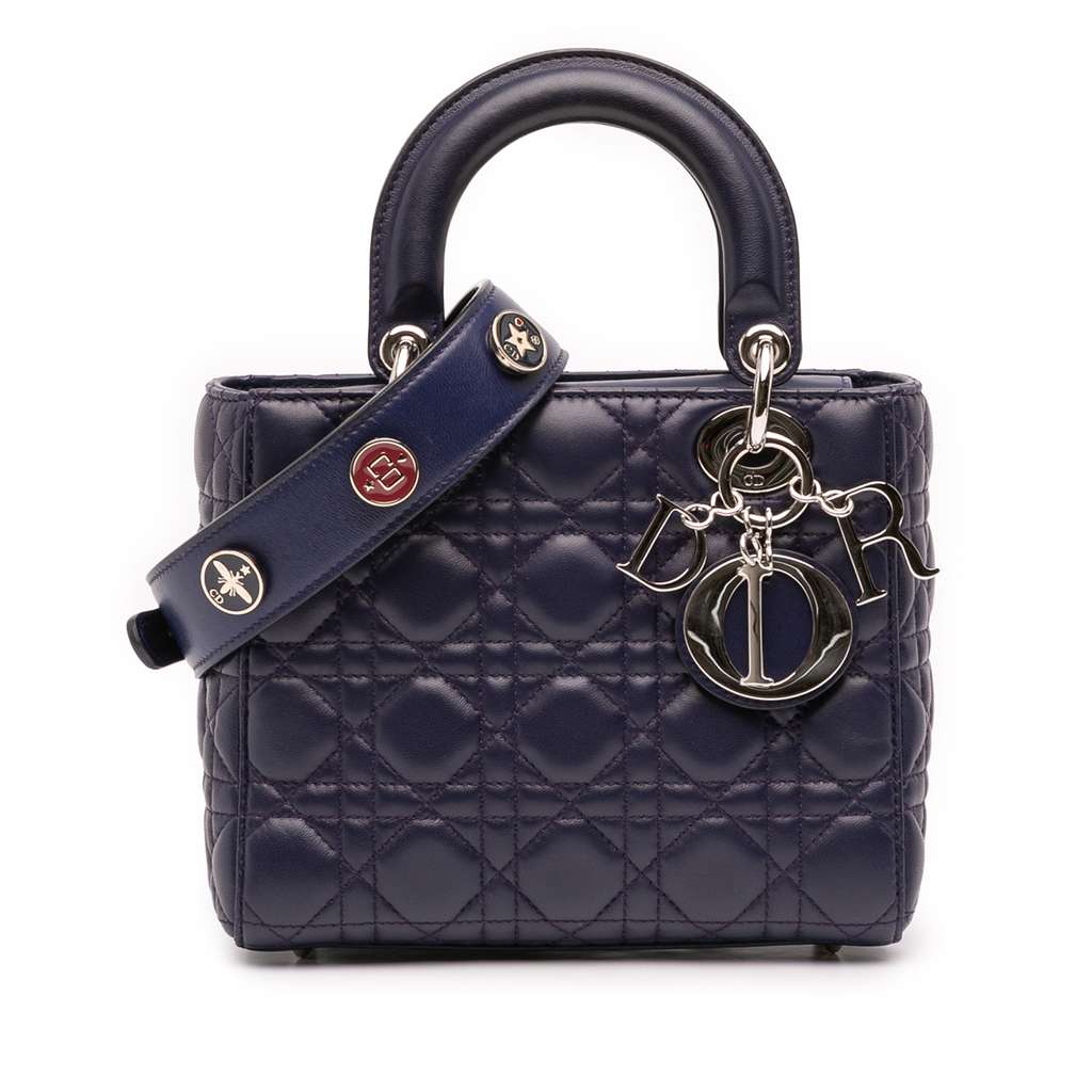 Dior Small Lambskin Cannage My ABCDior Lady Dior