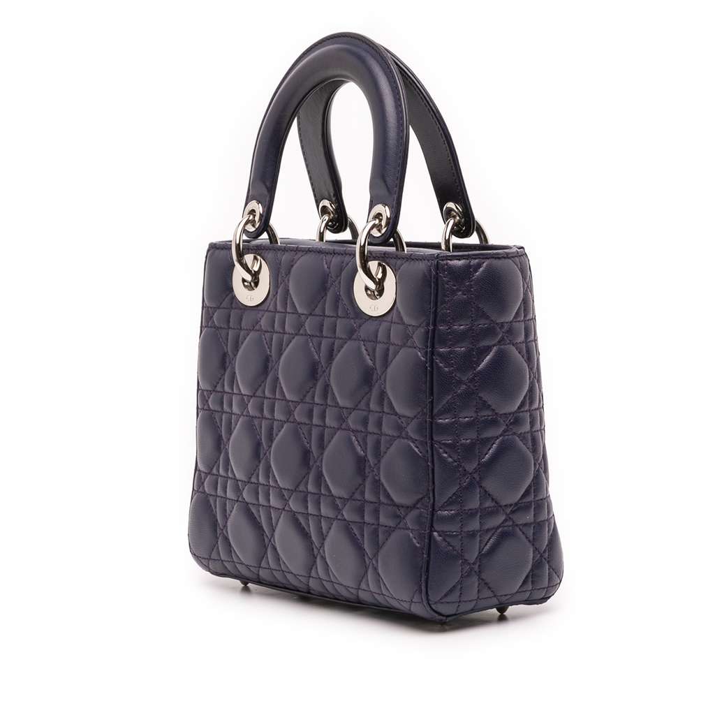 Dior Small Lambskin Cannage My ABCDior Lady Dior - Back view