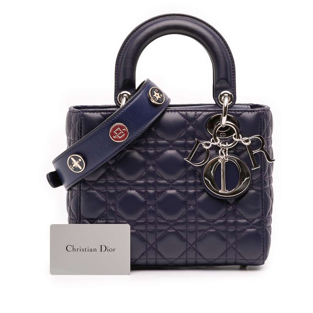 Dior Small Lambskin Cannage My ABCDior Lady Dior - Image 14