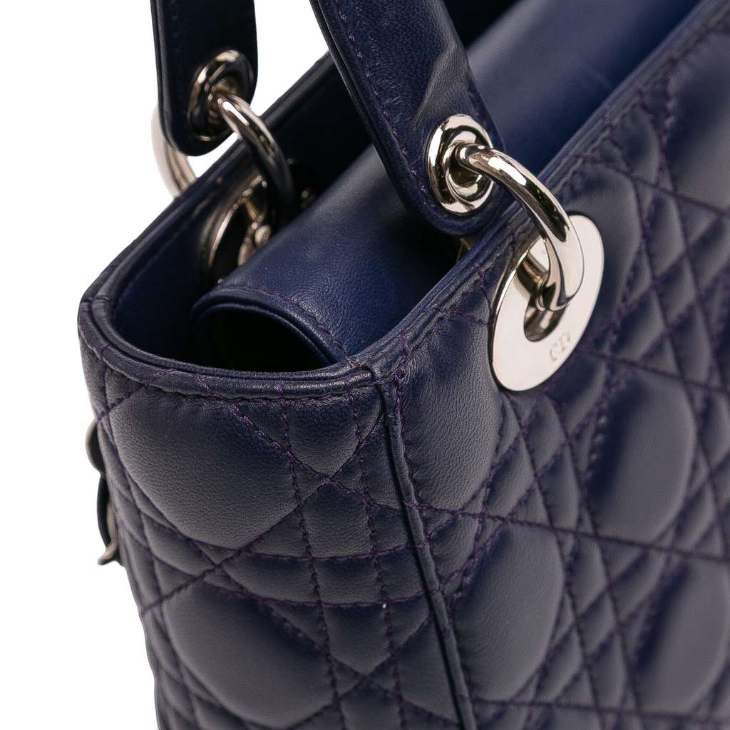 Dior Small Lambskin Cannage My ABCDior Lady Dior - Image 11