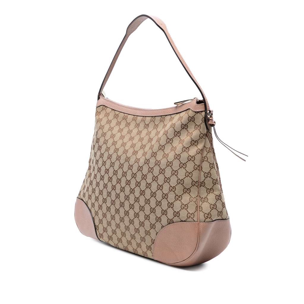 Gucci GG Canvas Bree Shoulder Bag - Back view