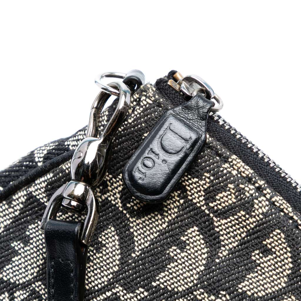 Dior Mini Diorissimo Canvas Saddle Pochette - Detail 1