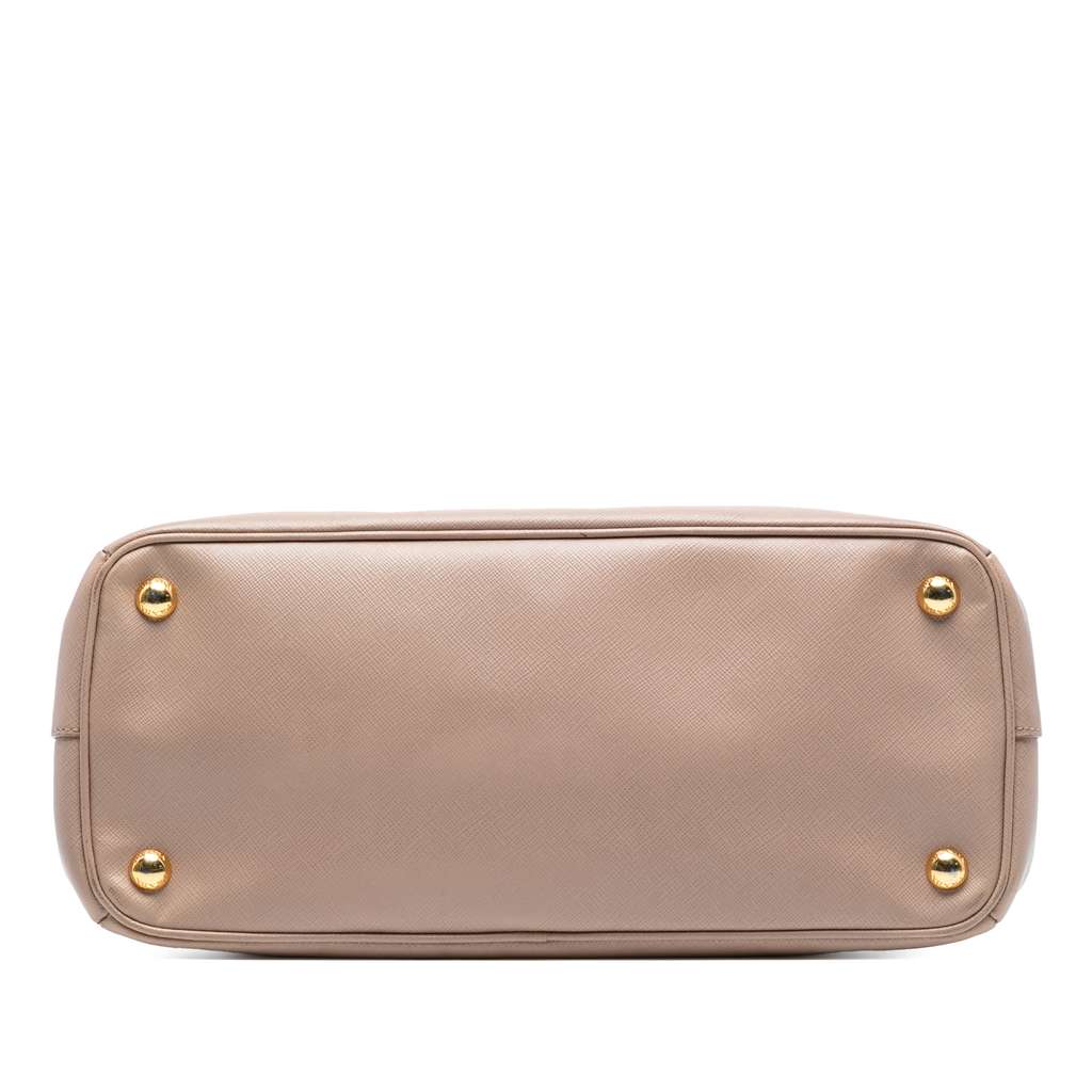 Prada Small Saffiano Lux Galleria Double Zip Satchel - Image 6