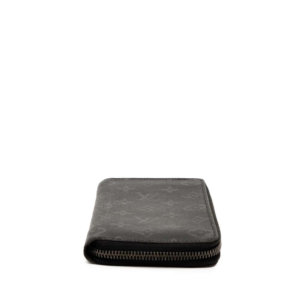 Louis Vuitton Monogram Eclipse Vertical Zippy Wallet - Image 6
