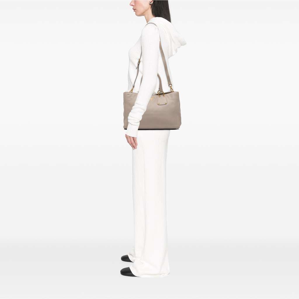 Prada Vitello Daino Open Convertible Tote - Image 13