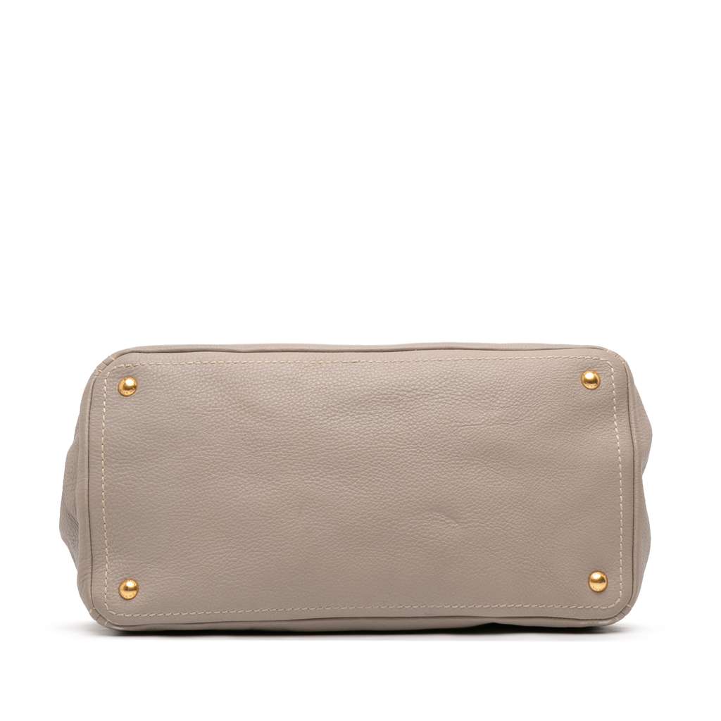 Prada Vitello Daino Open Convertible Tote - Image 6