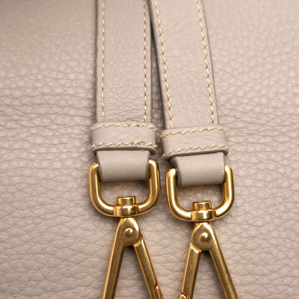 Prada Vitello Daino Open Convertible Tote - Image 11