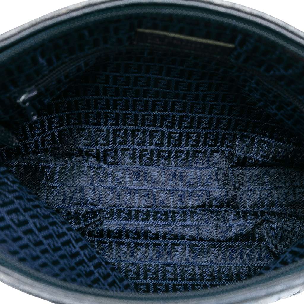 Fendi Woven Leather FF Crossbody - 4