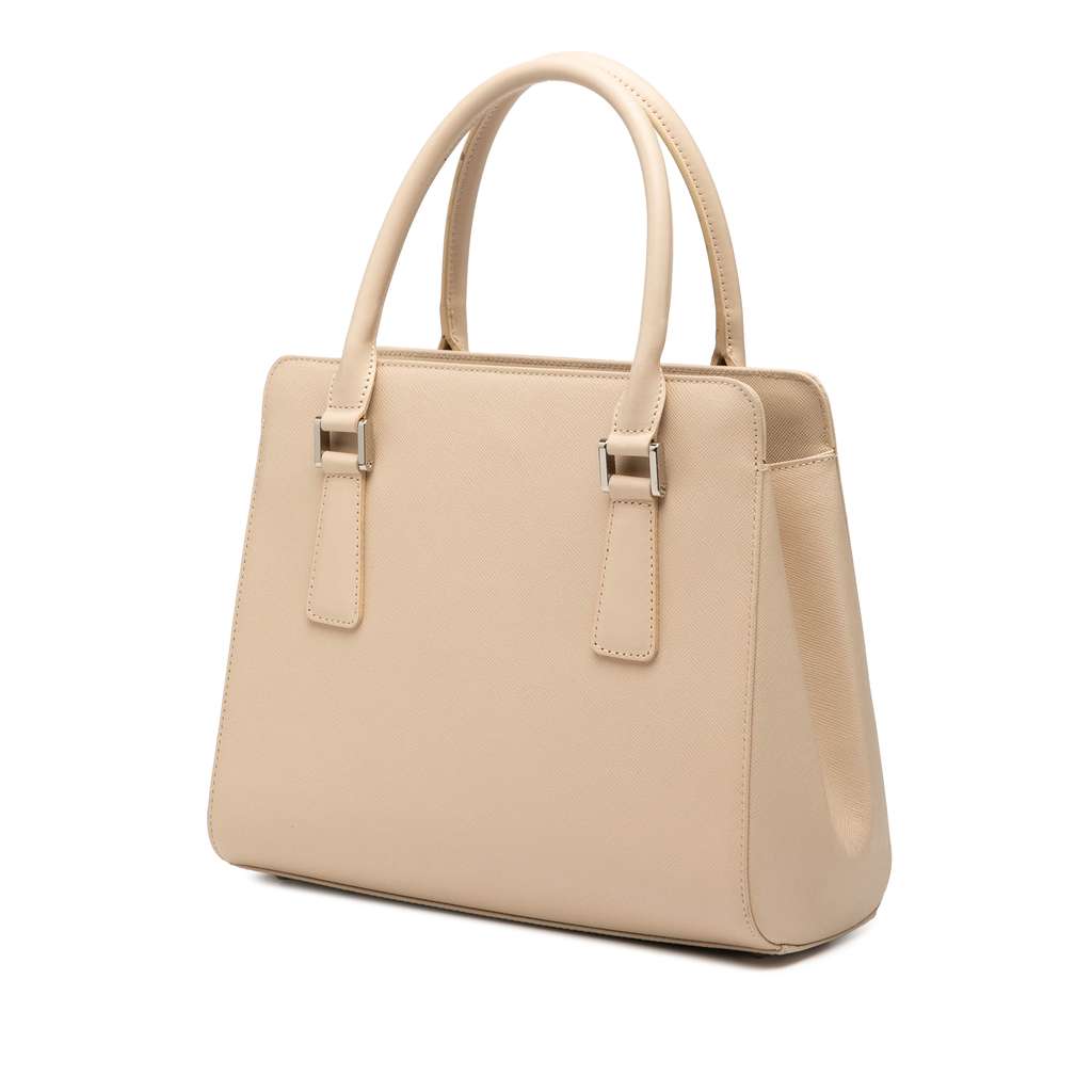 Burberry Leather Handbag - Back view