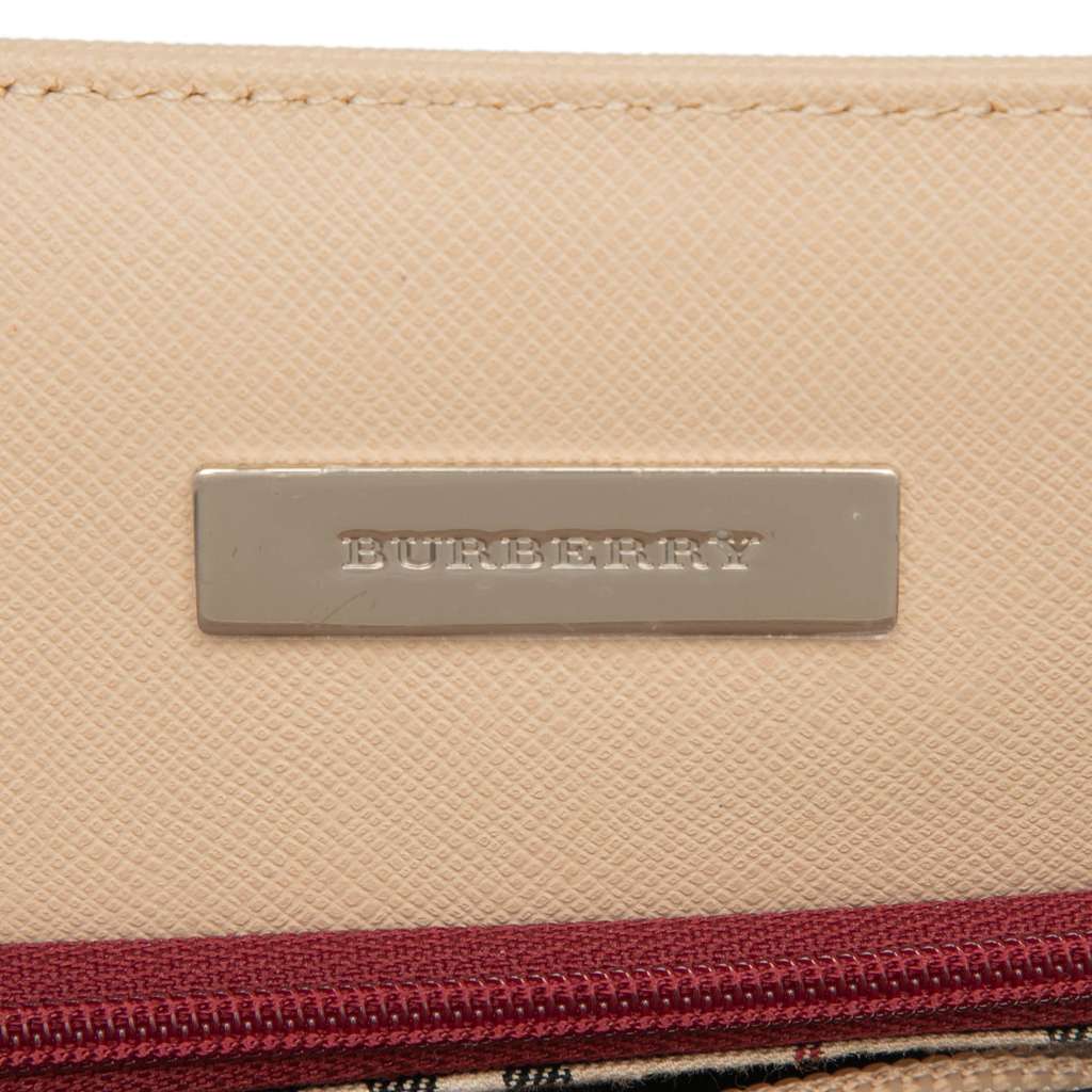Burberry Leather Handbag - Side view
