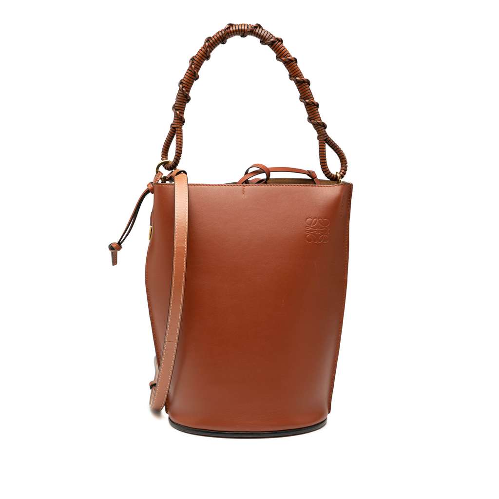 Loewe Leather Gate Bucket Bag