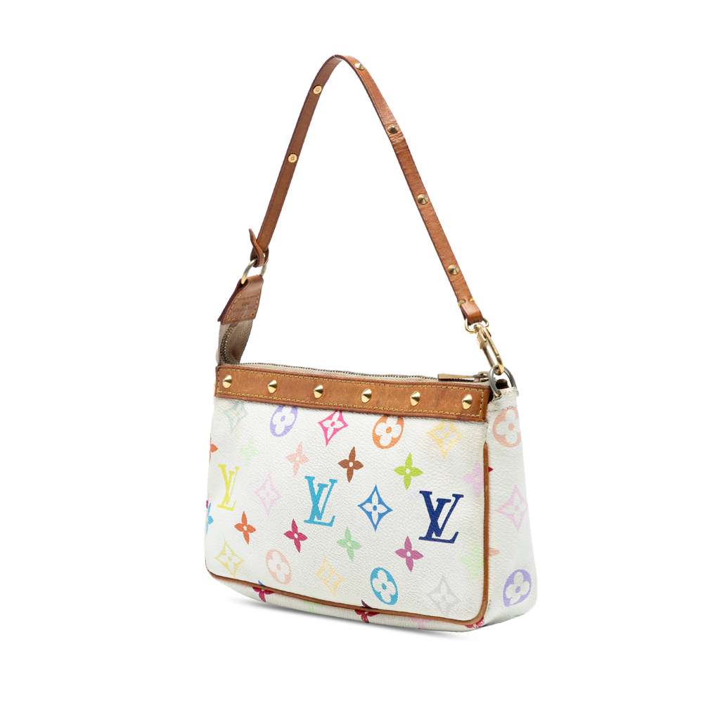 Louis Vuitton Monogram Multicolore Pochette Accessoires - Back view