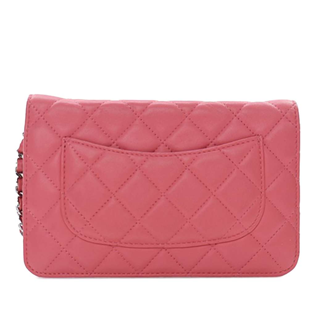 Chanel Classic Lambskin Wallet on Chain - 4
