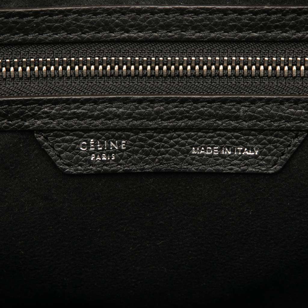 Celine Mini Luggage Leather Tote - Side view