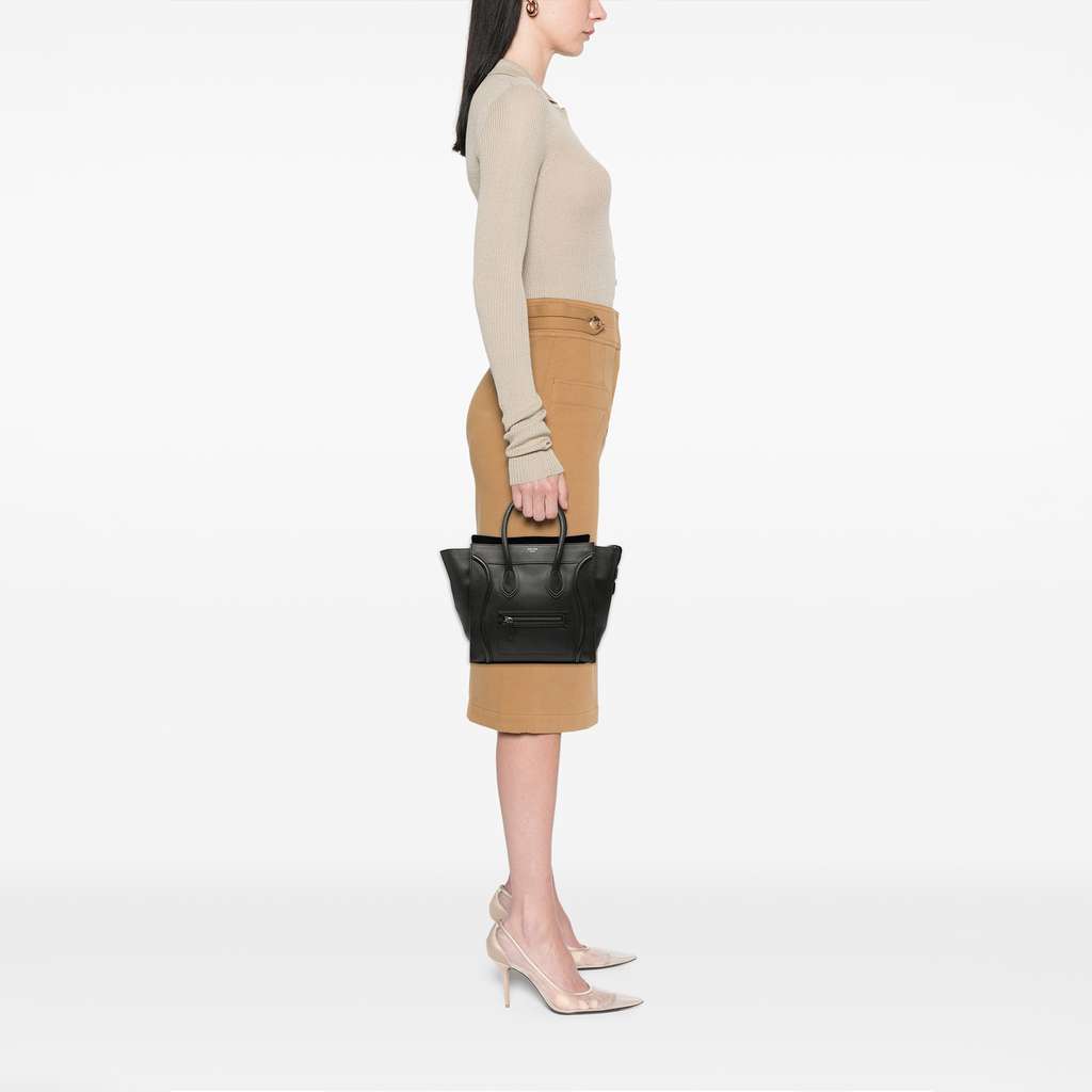 Celine Mini Luggage Leather Tote - Detail 2