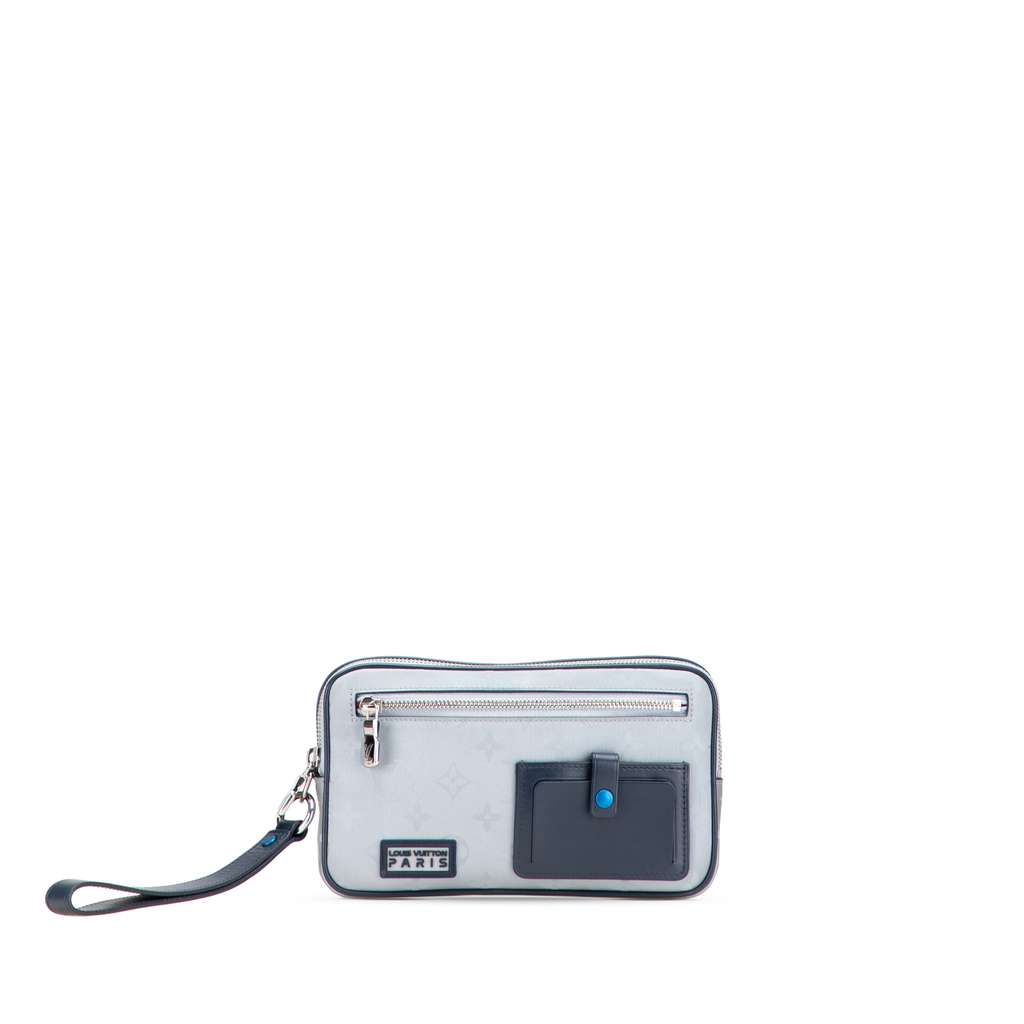 Louis Vuitton Monogram Satellite Alpha Clutch