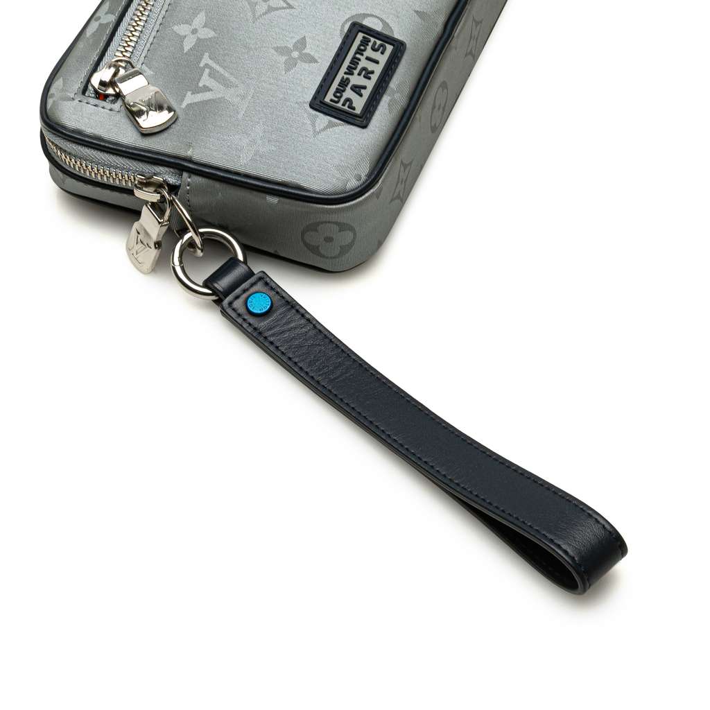 Louis Vuitton Monogram Satellite Alpha Clutch - Image 14