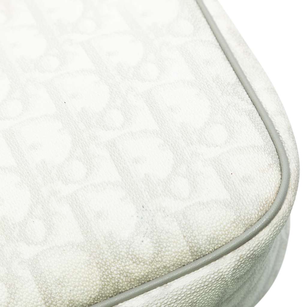 Dior Oblique Coated Canvas Romantique Shoulder Bag - Detail 1