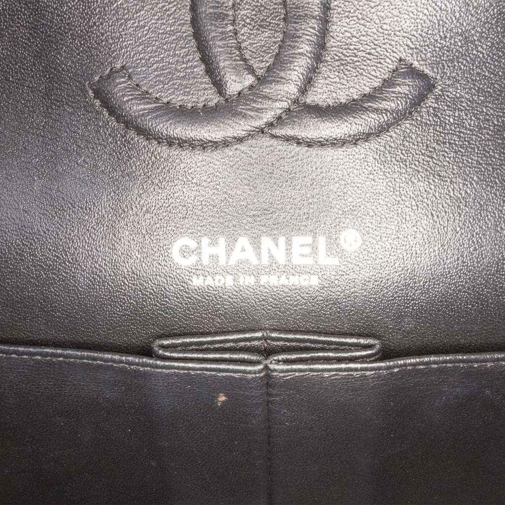 Chanel Medium Classic Chevron Lambskin Double Flap - Side view