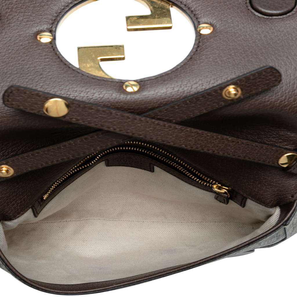 Gucci Small GG Supreme Blondie Chain Satchel - 4