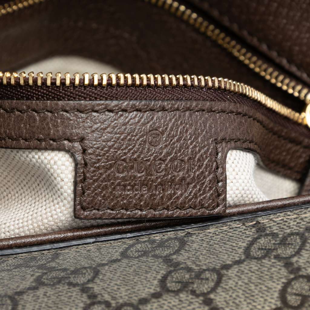 Gucci Small GG Supreme Blondie Chain Satchel - Side view