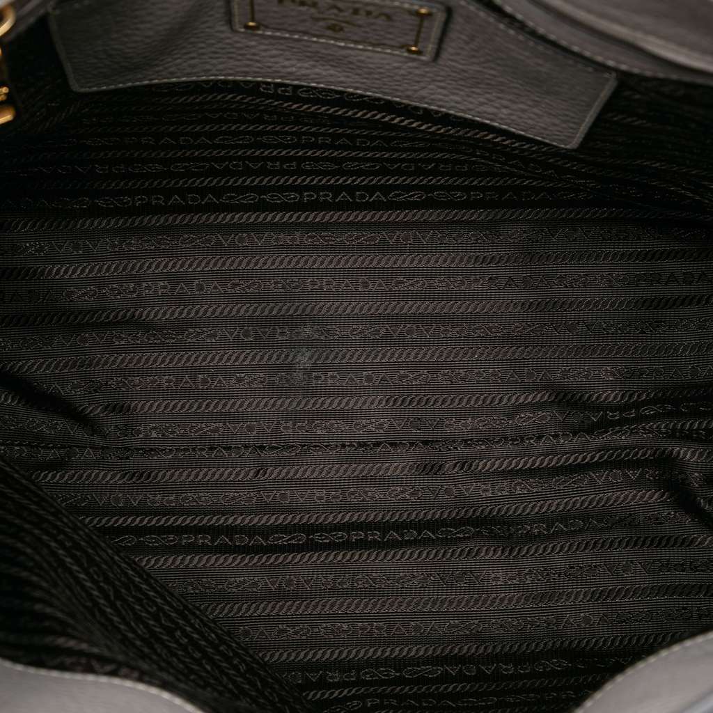 Prada Vitello Daino Open Convertible Tote - 4