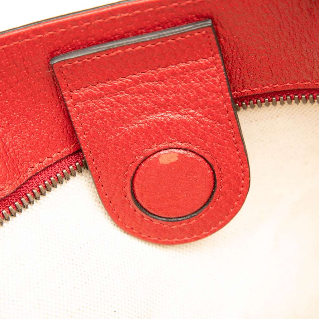 Gucci GG Supreme Web Bosco Satchel - Detail 2