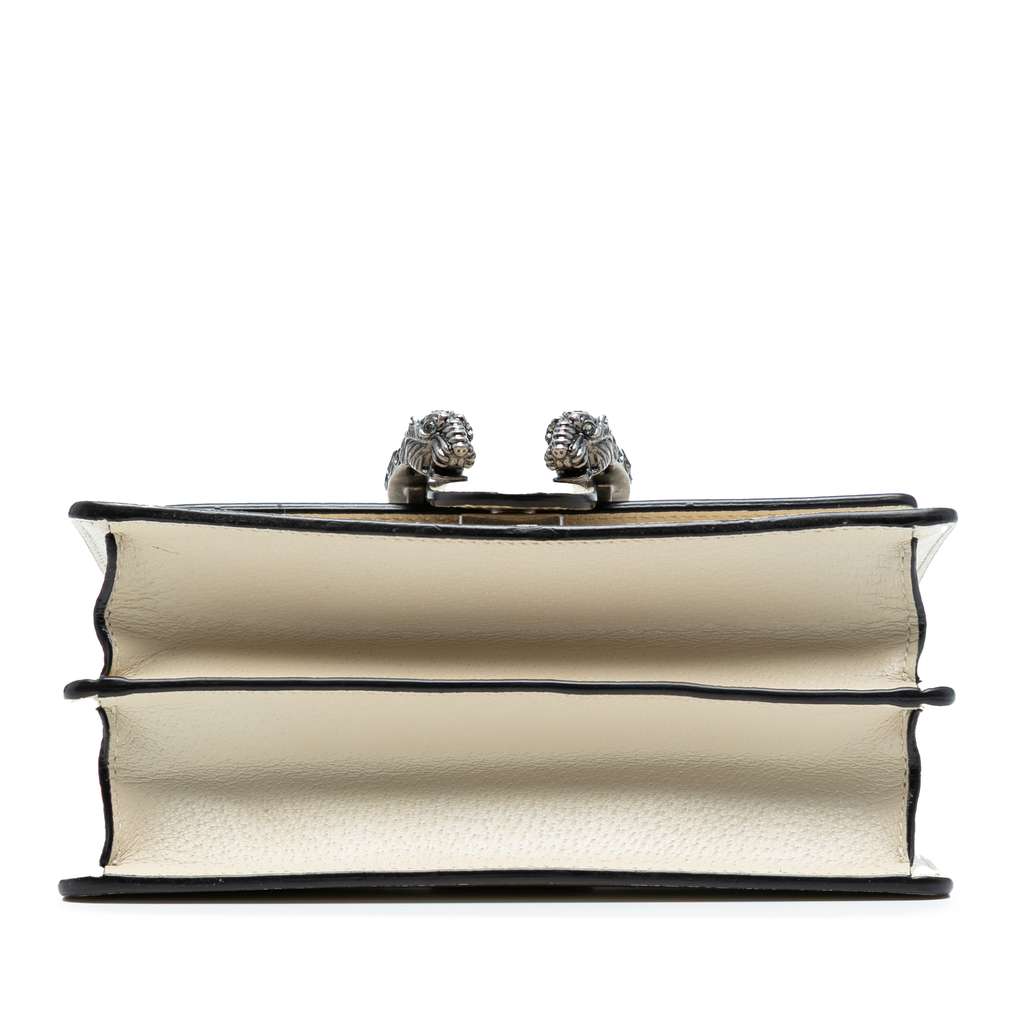 Gucci Mini Leather Bamboo Dionysus Web Satchel - Image 6