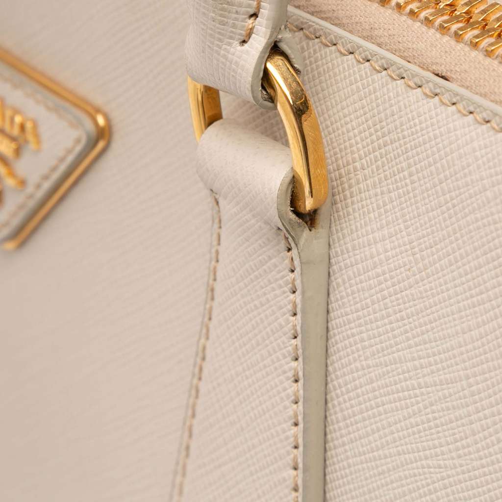 Prada Large Saffiano Lux Promenade Satchel - Image 10